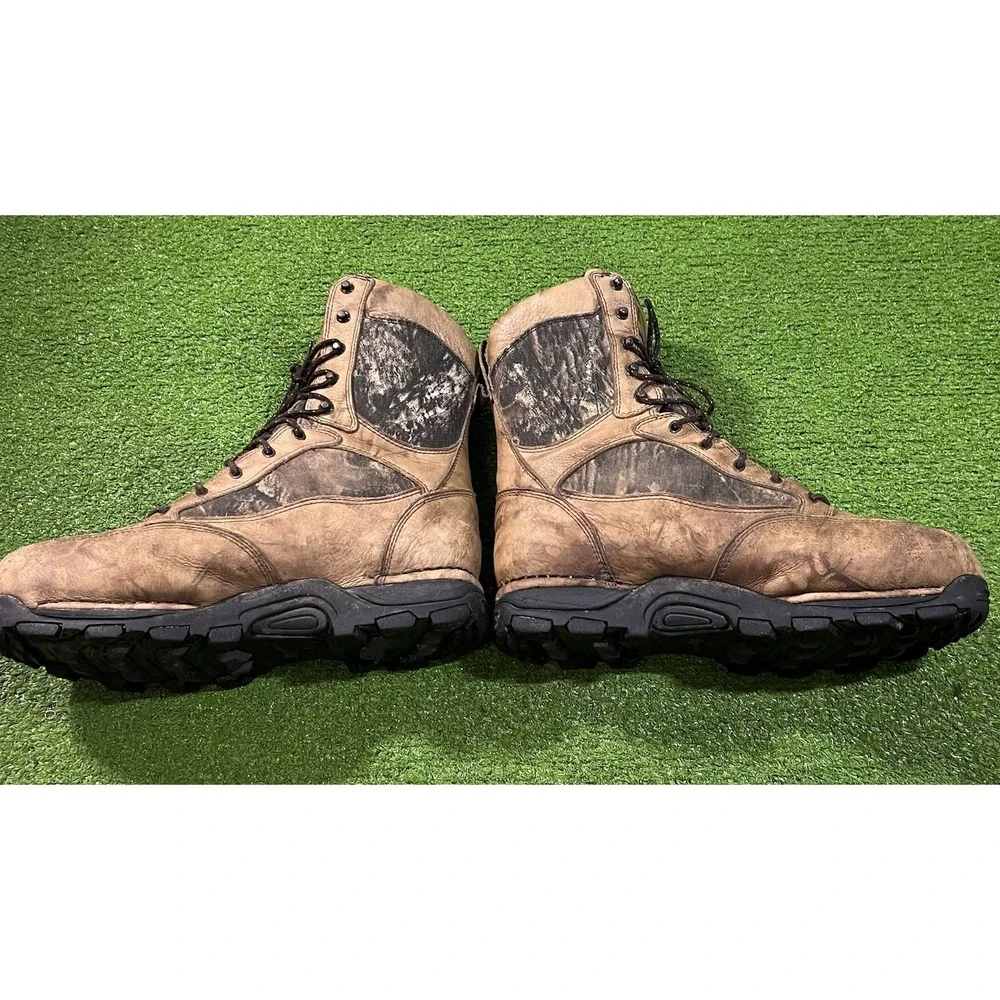 Danner Gore-Tex Hunting Boots 12 EE (Wide) Leather Camo Canvas Hiking Outdoor Danner Vital 1200g 41555 Men main image 4